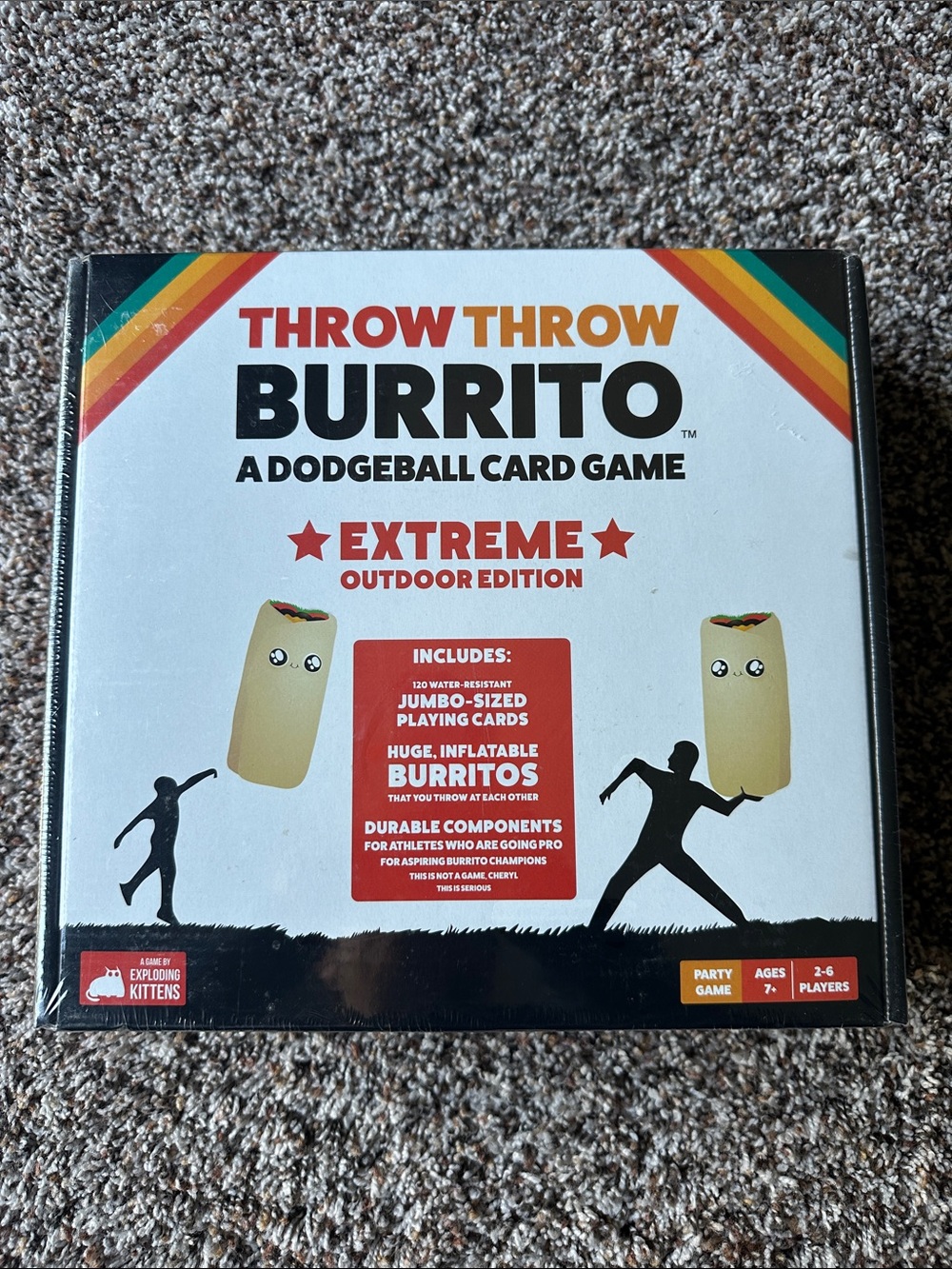 Throw Throw Burrito Extreme Outdoor Edition - White
